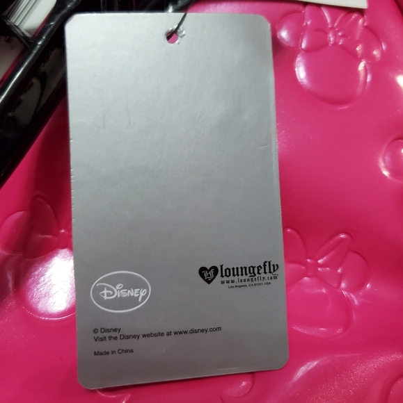 Minnie Loves Mickey Loungefly Purse - Picture 8 of 10